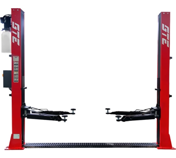 Изображение товара Двухстоечный подъемник GTE 4т с нижней синхронизацией, 220В (электрический спуск) GTE-H103