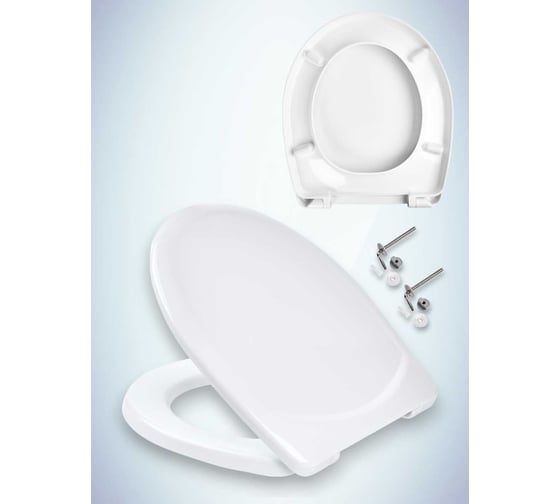 Изображение товара Сиденье с крышкой MKW АНИМО стальное крепление 4680000931212