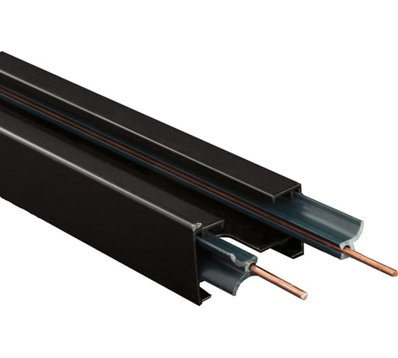 Изображение товара Шинопровод Datts 1,0 м черный Track single-phase 1m BK