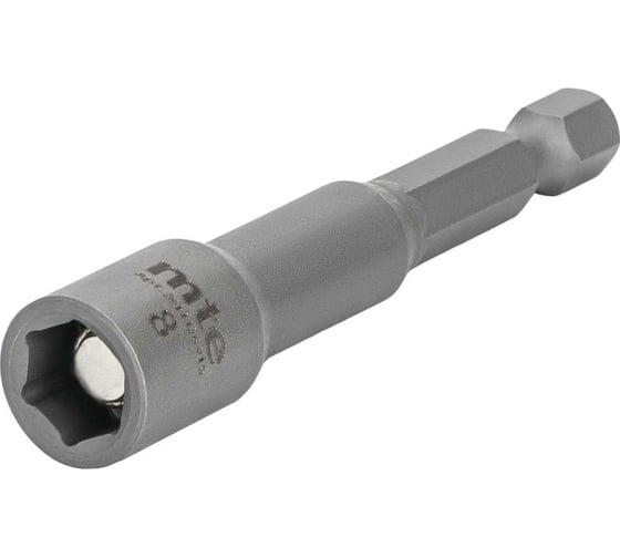 Изображение товара Бита с шестигранной торцевой головкой 8 мм, магнит, длина 65 мм, хвостовик E6.3 MTE 2614176715