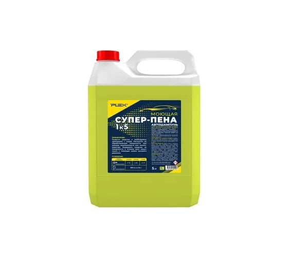 Изображение товара Моющая СУПЕР-ПЕНА 1 к 5, 8 л PLEX УТ000007803