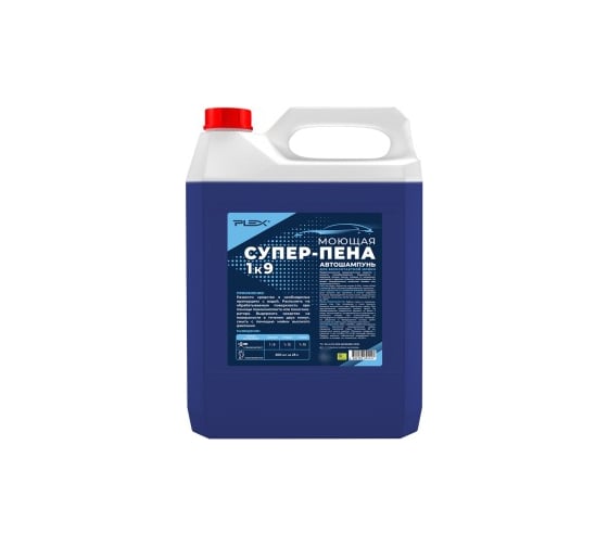 Изображение товара Моющая СУПЕР-ПЕНА 1 к 9, 8 л PLEX УТ000007797