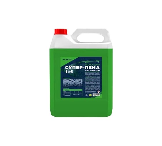 Изображение товара Моющая СУПЕР-ПЕНА 1 к 6, 5 л PLEX УТ000007799