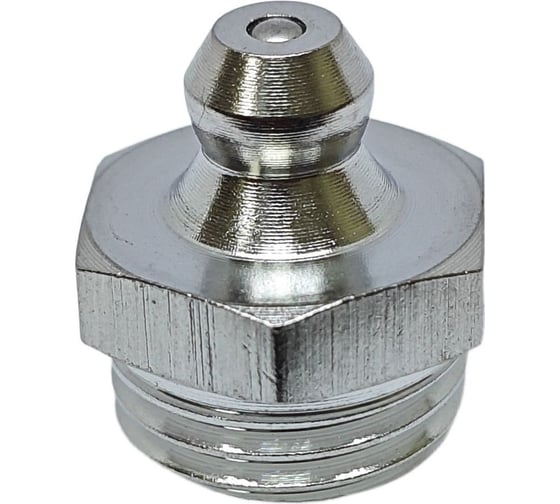 Изображение товара Пресс-масленка прямая нерж. H1 R1/4"BSPT, комплект 10 шт.,нержавеющая сталь AISI304, Европейский стандарт DIN71412, MasloSmenka 010705-10