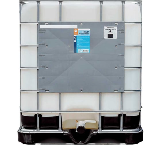 Изображение товара Дистиллированная вода, еврокуб 1000 кг APIS RUQ-021-0003