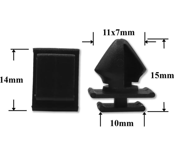 Изображение товара Автокрепеж для Citroen Peugeot 10 шт 856534 КрепАвто 1312