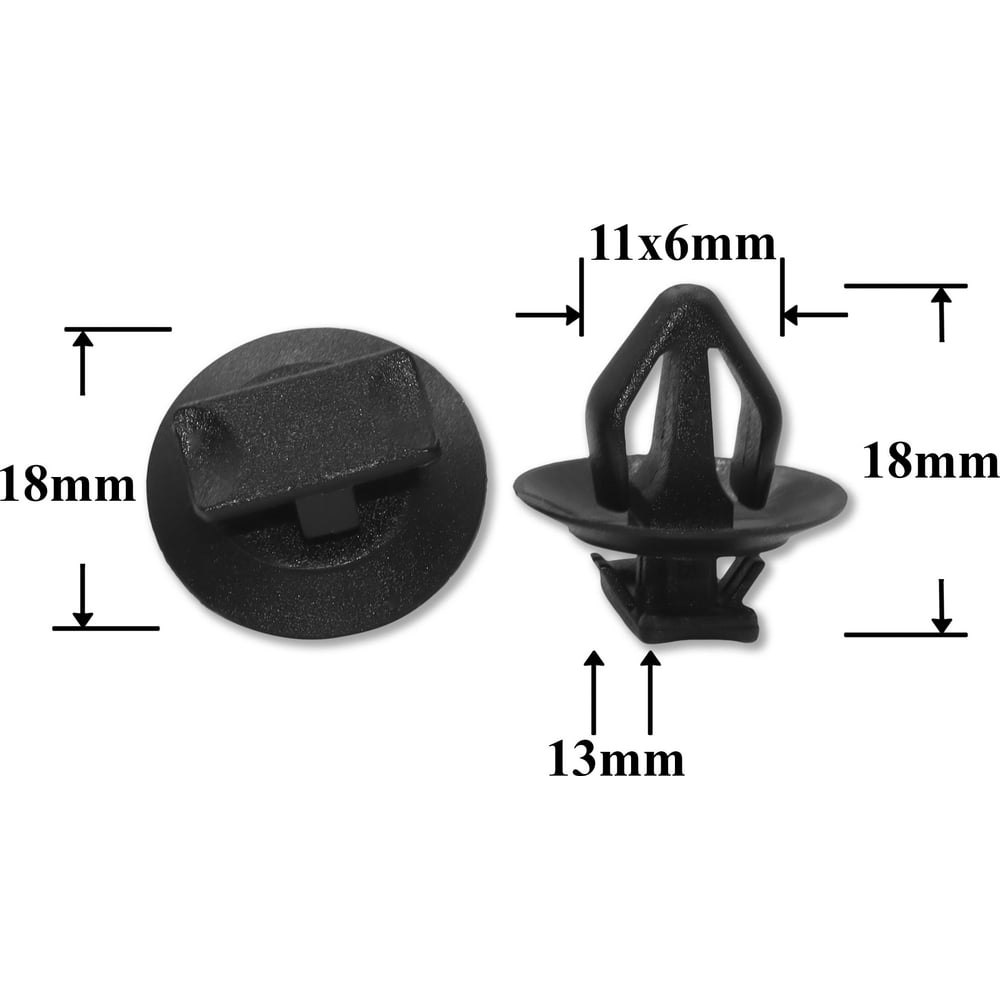 Изображение товара Автокрепеж для Fiat 51131875898 Крепавто 1299 фигурный 10 шт