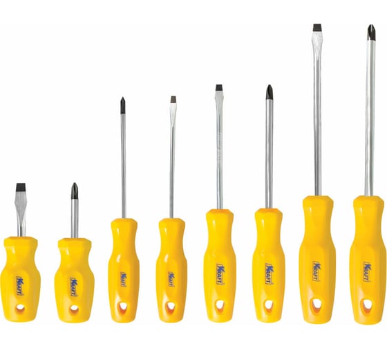 Изображение товара Набор отверток KRAFT Master 8 в 1 KT 700490