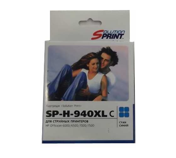 Изображение товара Картридж Solution print Solutionprint SP 940XL (C4907AE) для HP, голубой 68603