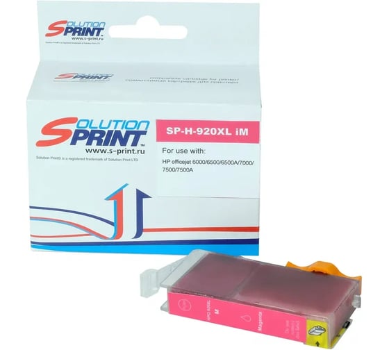 Изображение товара Картридж Solution print Solutionprint SP 920XL (CD973AE) для HP, пурпурный 68608