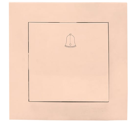 Изображение товара Кнопка звонка EKF Валенсия, 10А, кремовая PROxima EWV10-026-20