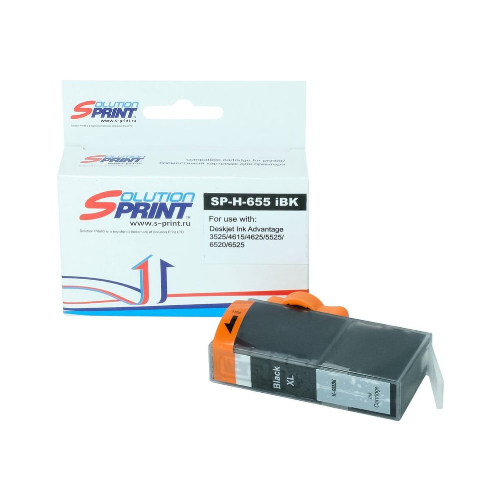 Изображение товара Картридж Solutionprint SP 655 (CZ109AE) для HP черный лазерный совместимый 550 страниц