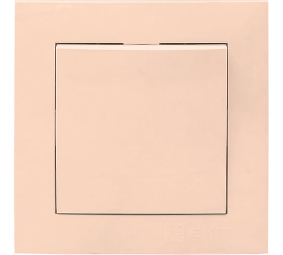 Изображение товара 1-клавишный выключатель EKF Валенсия, 10А кремовый PROxima EWV10-021-20