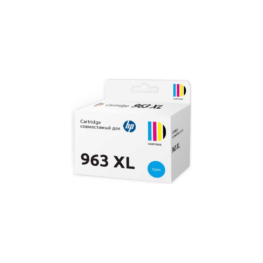 Картридж Solution print Solutionprint SP 963XL (3JA27AE) для HP, голубой 333306