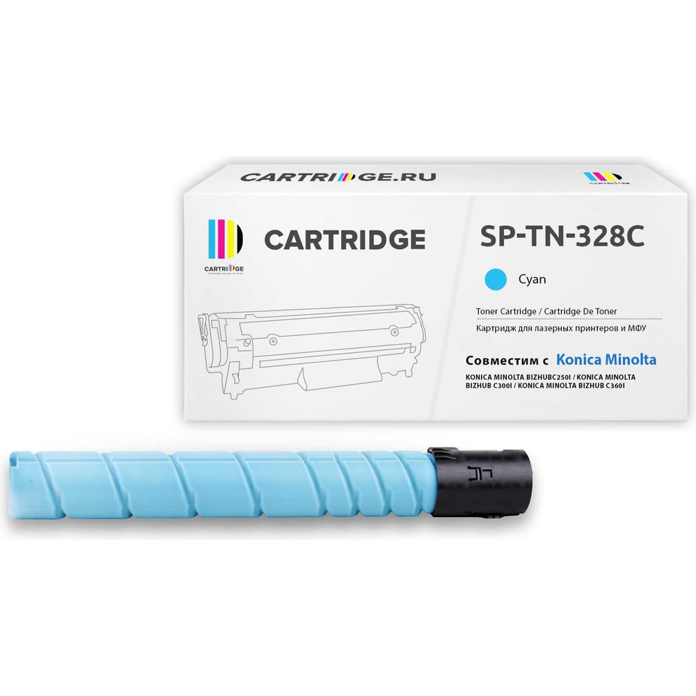 Изображение товара Картридж Solution print SP TN-328C голубой для Konica Minolta