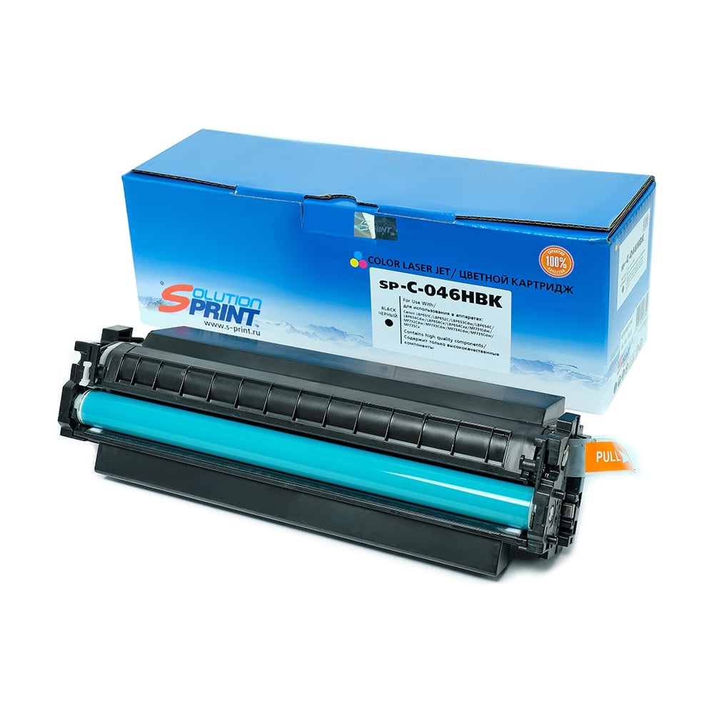 Изображение товара Картридж Solution print SP 046H BK для Canon лазерный черный 6300 страниц