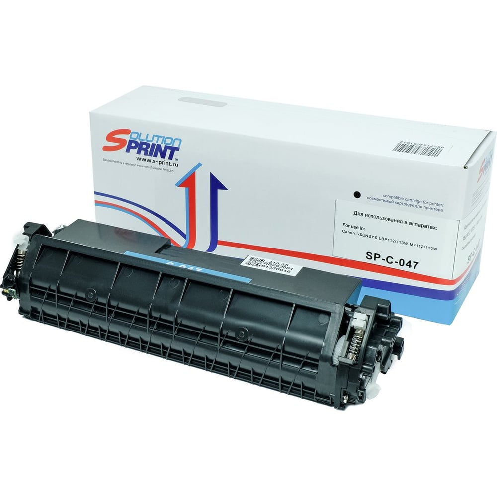 Изображение товара Картридж Solution print SP 047 для Canon черный лазерный 1600 страниц