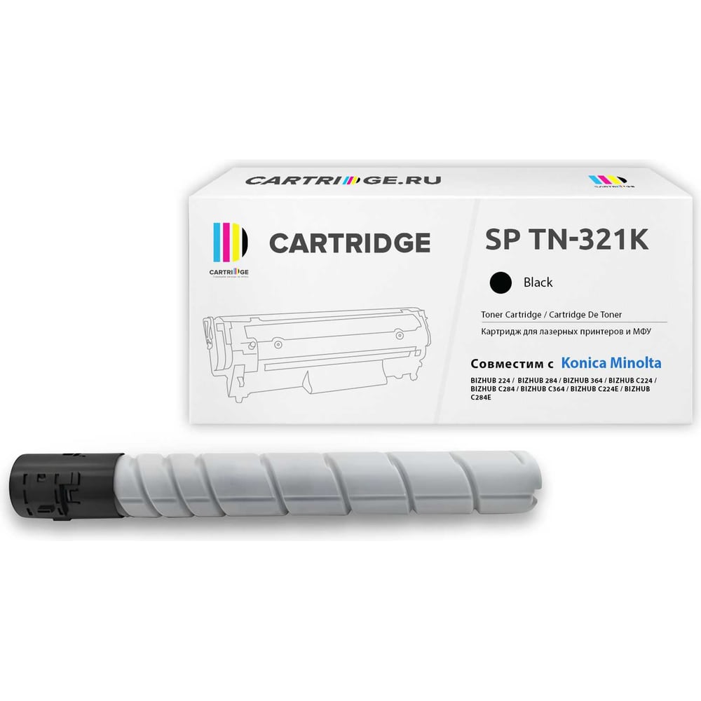 Изображение товара Картридж Solution print SP TN-321K для Konica Minolta черный лазерный расходник 27000 страниц