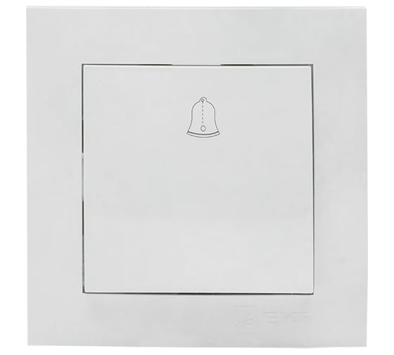 Изображение товара Кнопка звонка EKF Валенсия, 10А белая PROxima EWV10-026-10