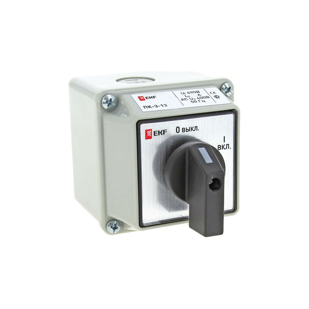 Изображение товара Кулачковый переключатель EKF PROxima ПК-3-13 63А IP54 3P