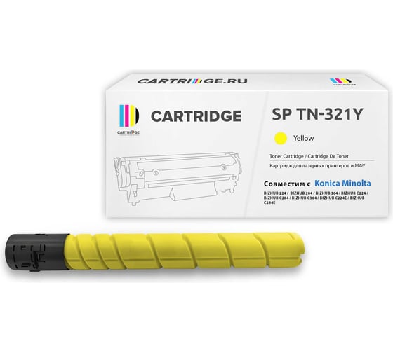 Изображение товара Картридж Solution print Solutionprint SP TN-321Y для Konica Minolta Желтый 339234