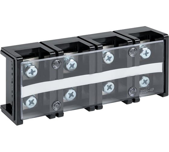 Изображение товара Клеммный терминал EKF PROxima TC-2004 до 95 мм2, 200A, 4 клеммные пары tc-2004