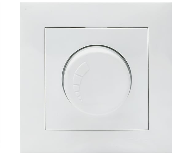Изображение товара Светорегулятор EKF Валенсия, 600W 220В белый PROxima EWD06-101-10