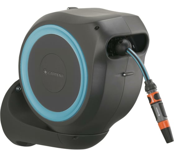 Изображение товара Настенная автоматическая катушка со шлангом Gardena RollUp S 18600-20.000.00