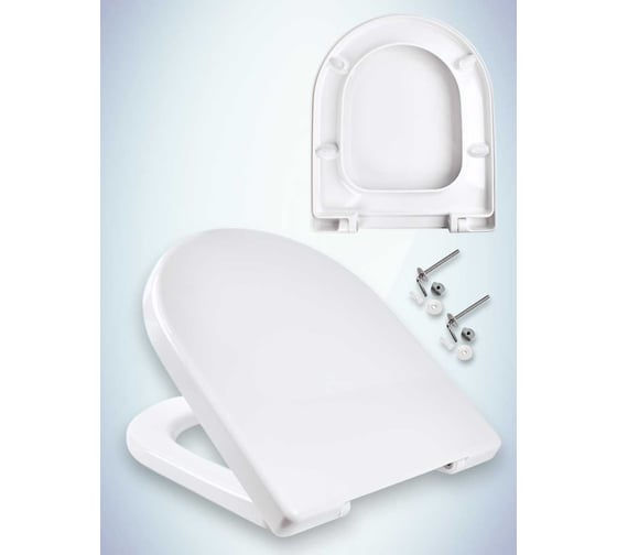 Изображение товара Сиденье с крышкой MKW Leo стальное крепление 4680000931120