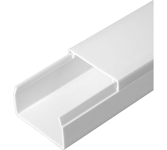 Изображение товара Кабельный канал EKF Basic 60х40, 20 шт по 2 м, белый kk-60-40-basic