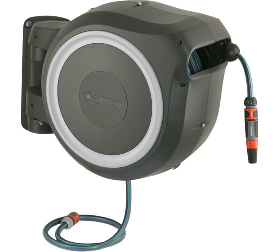Изображение товара Настенная автоматическая катушка со шлангом Gardena RollUp ML 18622-20.000.00