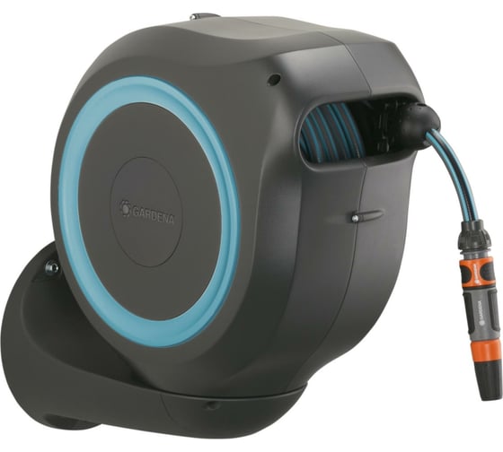 Изображение товара Настенная автоматическая катушка со шлангом Gardena RollUp M 18610-20.000.00