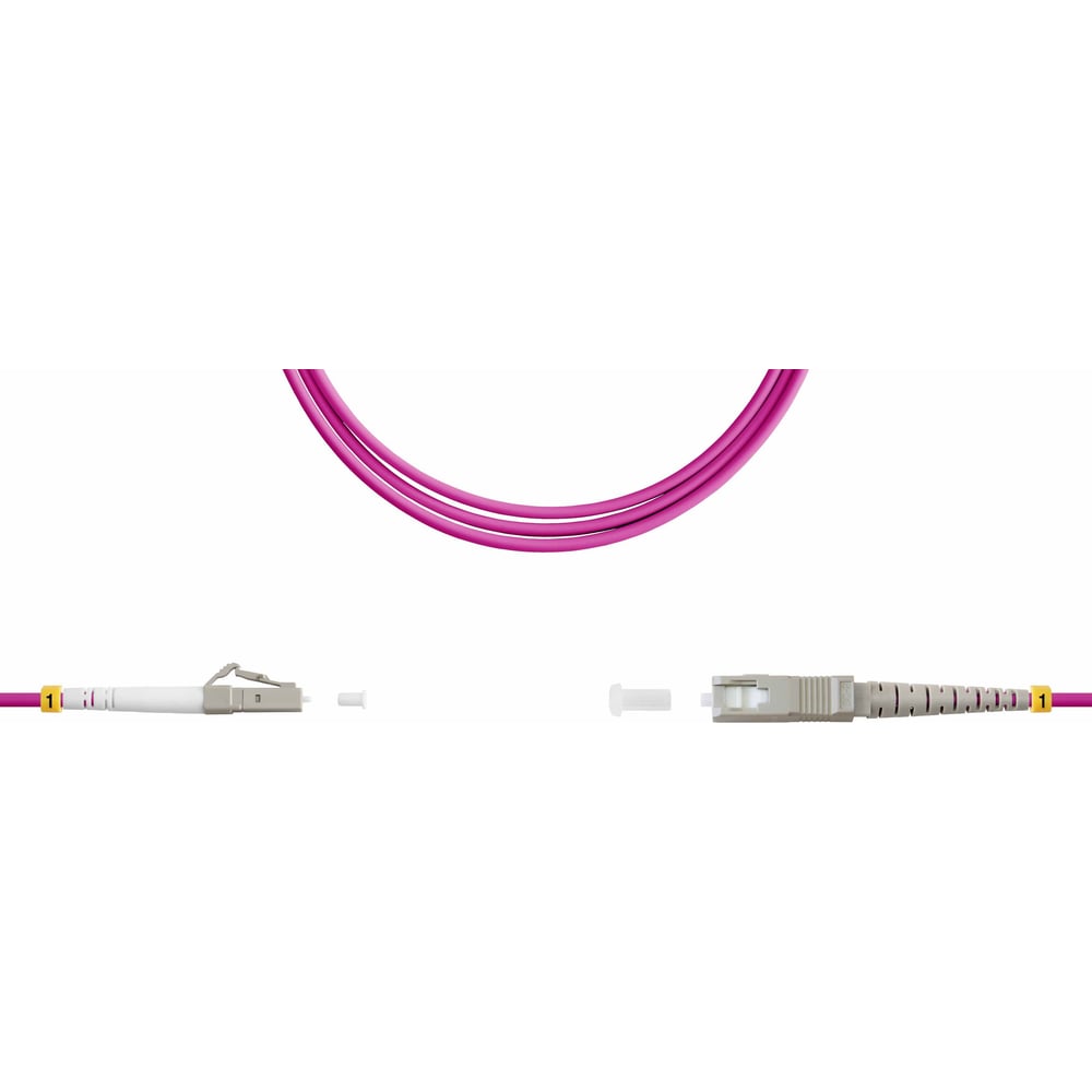 Изображение товара Оптический патч-корд TopLAN симплексный MM 50/125 20м IP20 SC LC