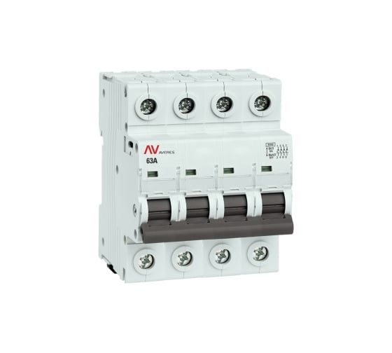 Изображение товара Выключатель нагрузки EKF, AVN 4P 63A AVERES avn-4-63-av
