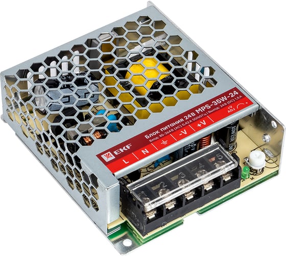 Изображение товара Блок питания EKF 24В, MPS-35W-24, Proxima mps-35w-24