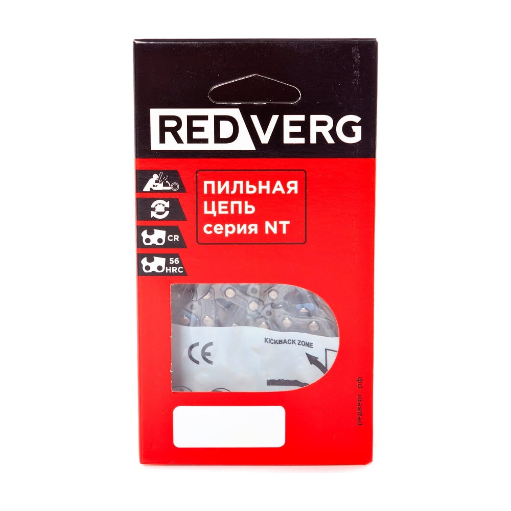 Изображение товара Цепь для цепной пилы REDVERG 92 звенья 3/8" 1.5 мм