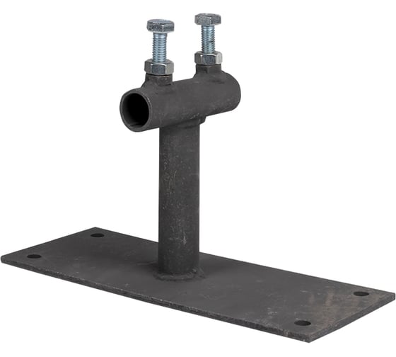 Изображение товара Держатель мачты молниеприемника EKF PROxima к стене, D=20мм, вынос 100мм, для молниеприемника 16мм lp-04007-sp