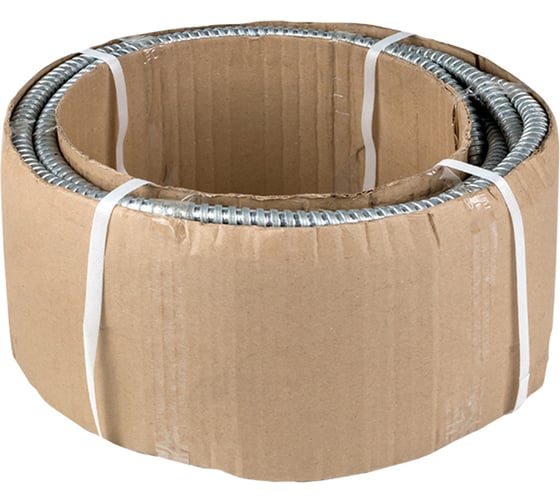 Изображение товара Металлорукав EKF Р3-ЦХ-15 с протяжкой (20 м) PROxima mrzn-15-20