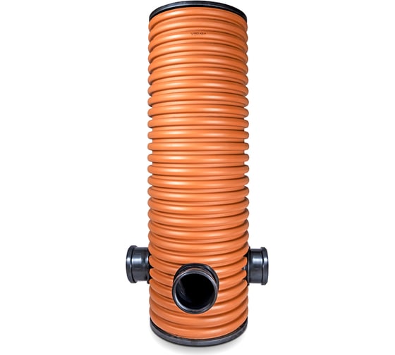 Изображение товара Колодец дренажный с тремя выходами PRO AQUA SN 8, 1 м, ID 300x160 PPK 83 0300 10 160