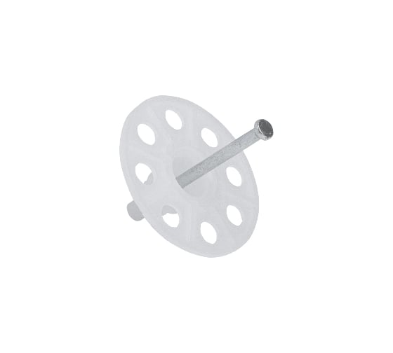 Изображение товара Тарельчатый дюбель-гриб с гвоздем Fedast для монтажных пистолетов IN30 FD30IN