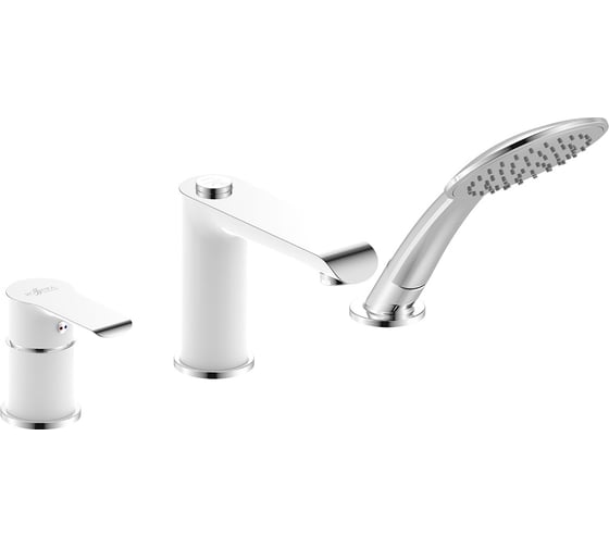 Изображение товара Смеситель на борт ванны Rossinka на 3 отверстия W40-39