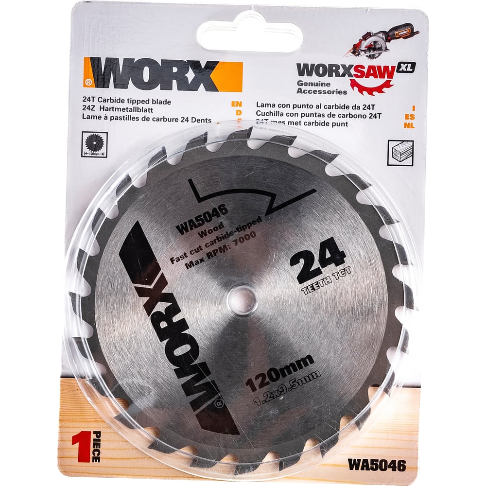 Твердосплавный пильный диск WORX твердосплавный пильный диск worx