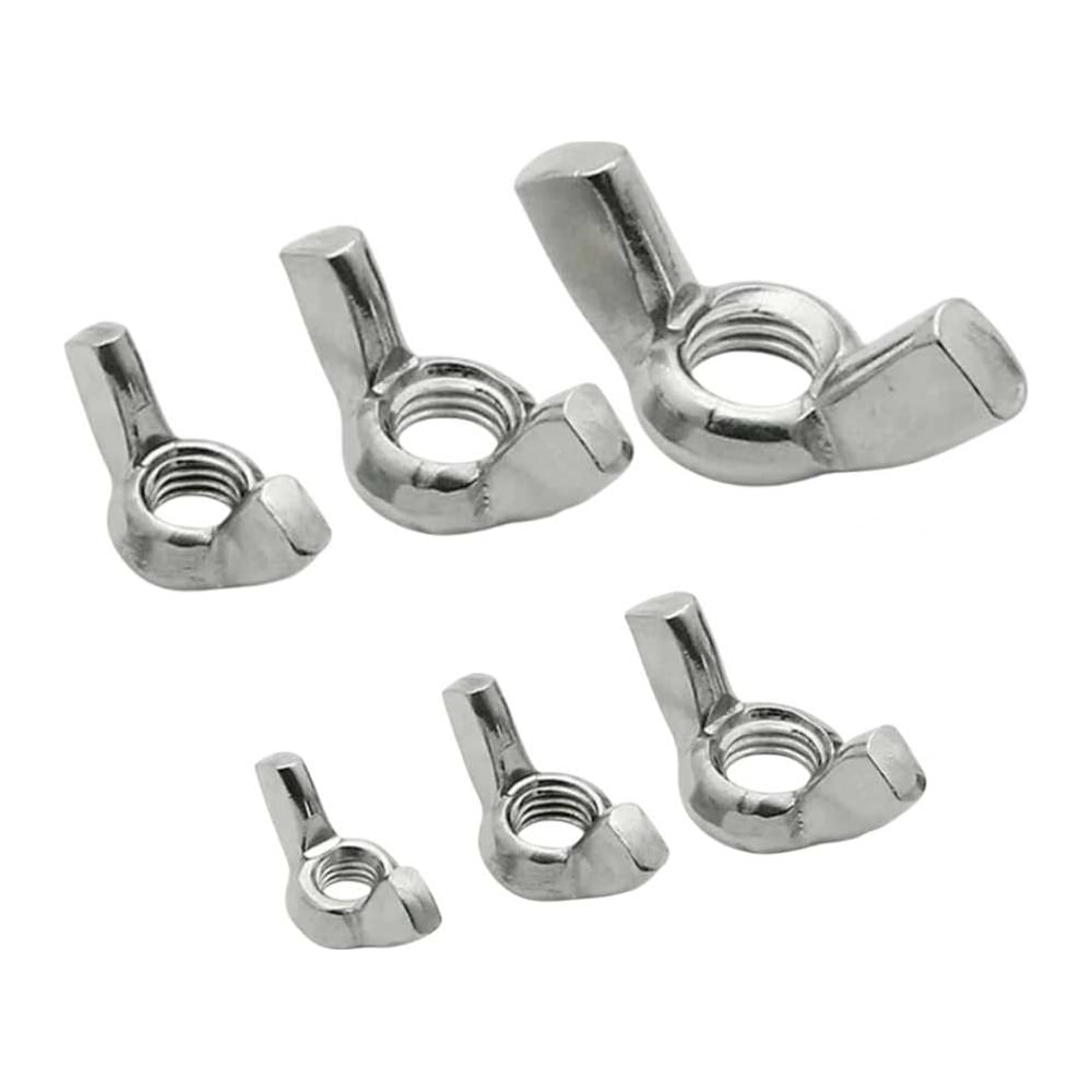 Изображение товара Гайка барашковая М4,5,6,8,10,12 DIN315, цинк, 10 шт.