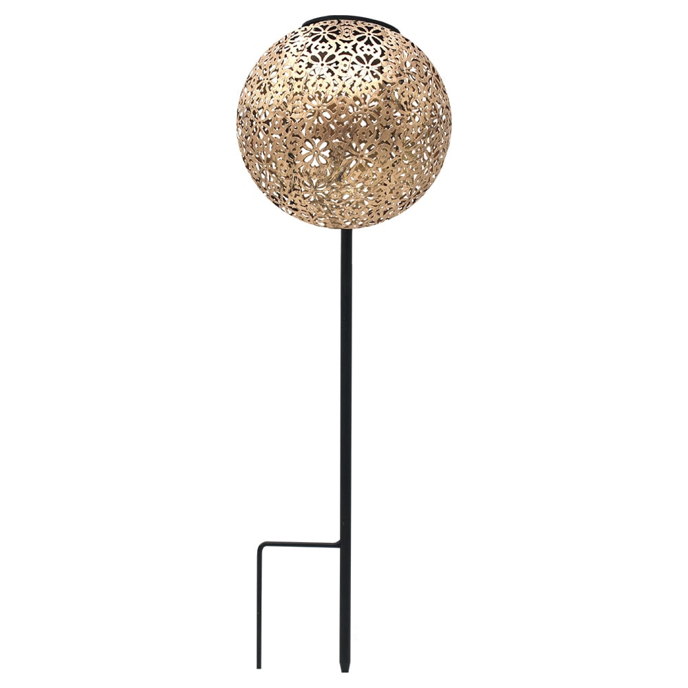 Изображение товара Садовый светильник Smartbuy на солнечной батарее, металл, пластик, 15x15x40 см 2 шт SBF-119