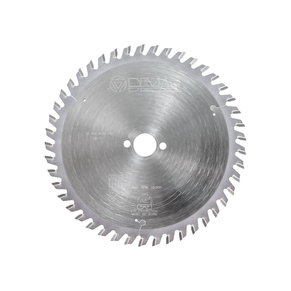 Пильный диск для ДСП и МДФ Dimar пильный диск по ламинату практика 031 174 диаметры 160x20 16 мм 48 зубов