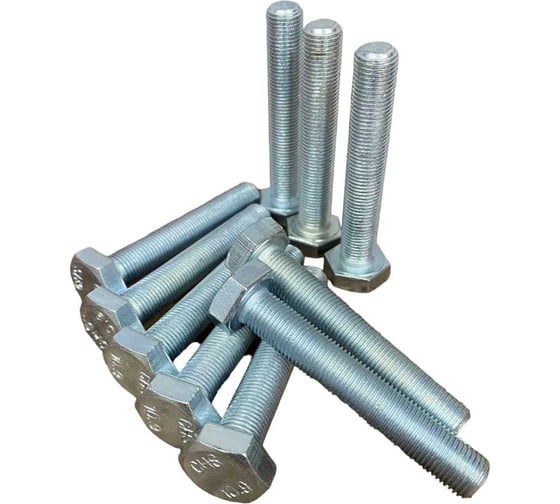 Изображение товара Болт 23 БОЛТА 12x1,25x60 мелкая резьба к.п.10.9 ОЦ DIN961, 10 шт. ОФ022245