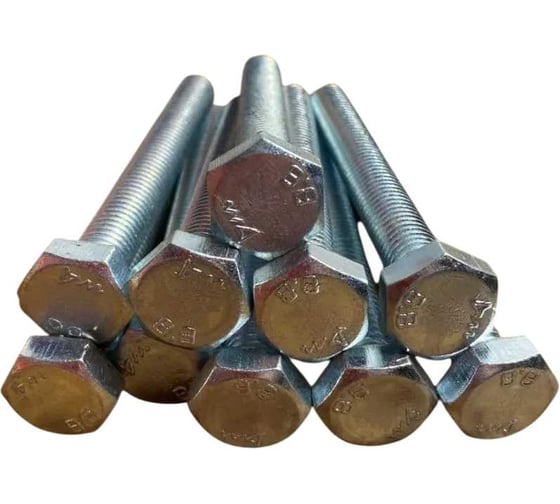Изображение товара Высокопрочный болт 23 БОЛТА М10x75 ОЦ к.п.8.8 DIN 931 (10шт) А02001007533005