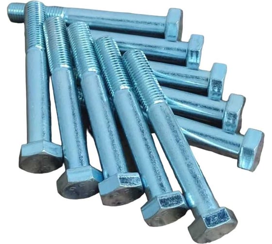 Изображение товара Болт 23 БОЛТА 12x1,25x110 мелкая резьба к.п.10.9 ОЦ DIN960, 10 шт. ОФ024334