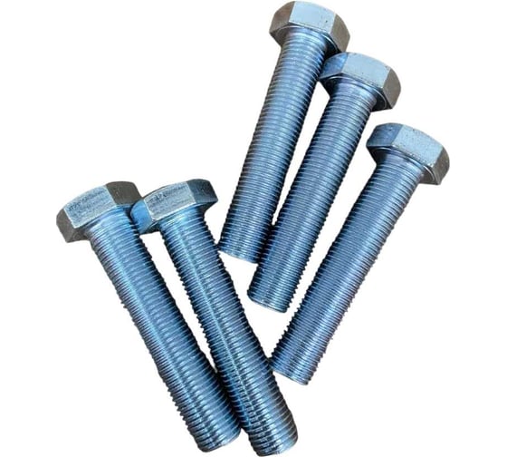 Изображение товара Болт 23 БОЛТА 14x1,5x65 мелкая резьба к.п.10.9 ОЦ DIN961, 5 шт. ОФ022743