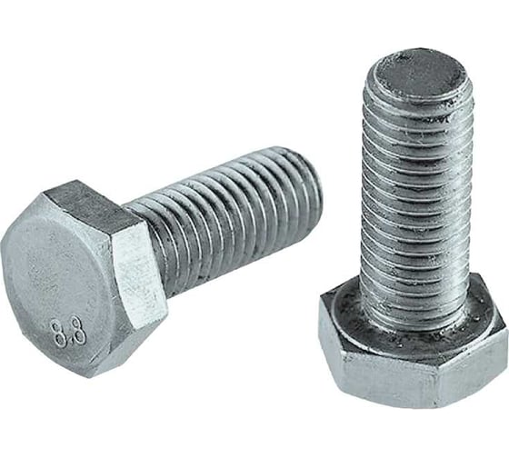 Изображение товара Болт 23 БОЛТА высокопрочный М10x30 ОЦ к.п.8.8 DIN933 (10 шт) А02001003033027